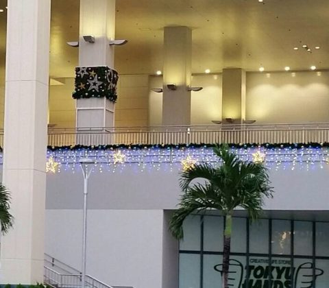 ショッピングセンター　イルミネーション